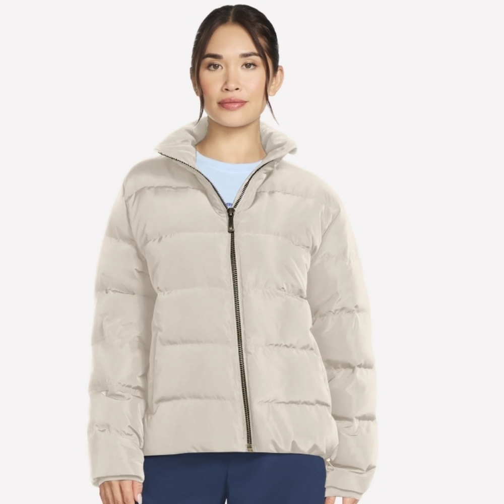 SKECHERS Cozy Fit Cropped  Puffer Down Jacket